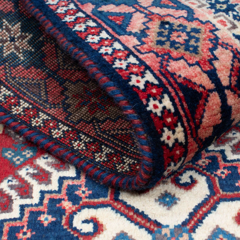 Tapis persan - Nomadic - 152 x 107 cm - rouge clair
