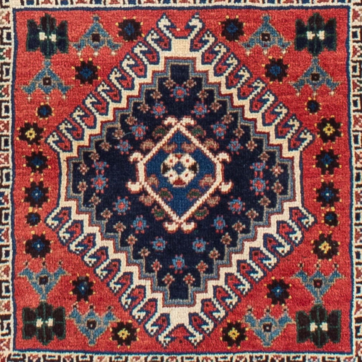 Tapis persan - Nomadic - 144 x 100 cm - bleu
