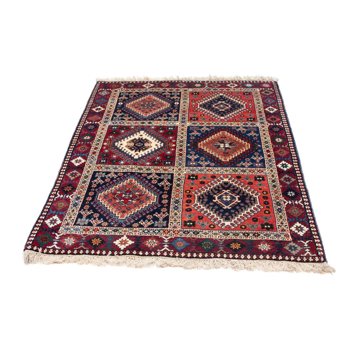 Tapis persan - Nomadic - 144 x 100 cm - bleu