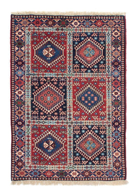 Tapis persan - Nomadic - 142 x 99 cm - bleu
