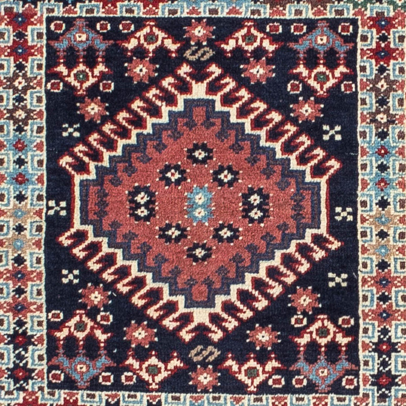 Tapis persan - Nomadic - 142 x 99 cm - bleu