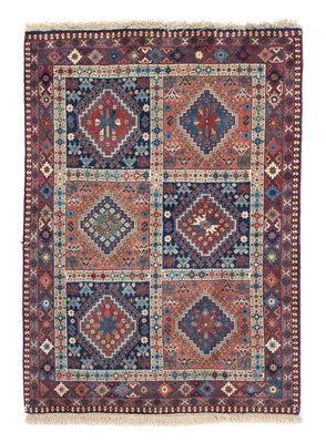 Tapis persan - Nomadic - 136 x 99 cm - bleu