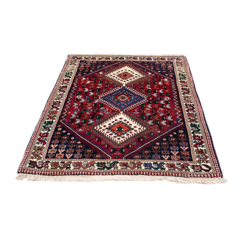 Tapis persan - Nomadic - 149 x 105 cm - rouge foncé