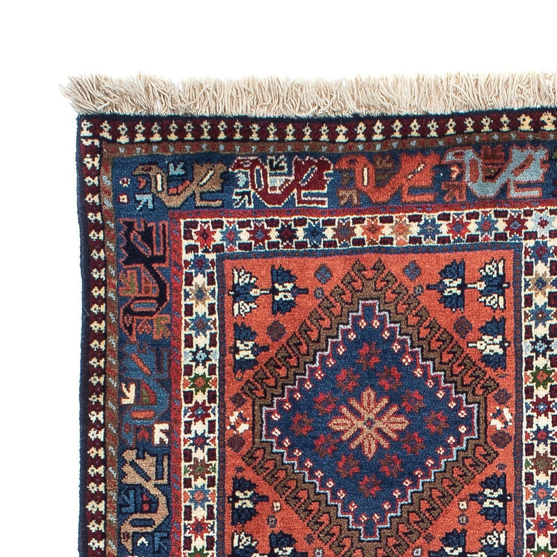 Tapis persan - Nomadic - 154 x 102 cm - bleu foncé