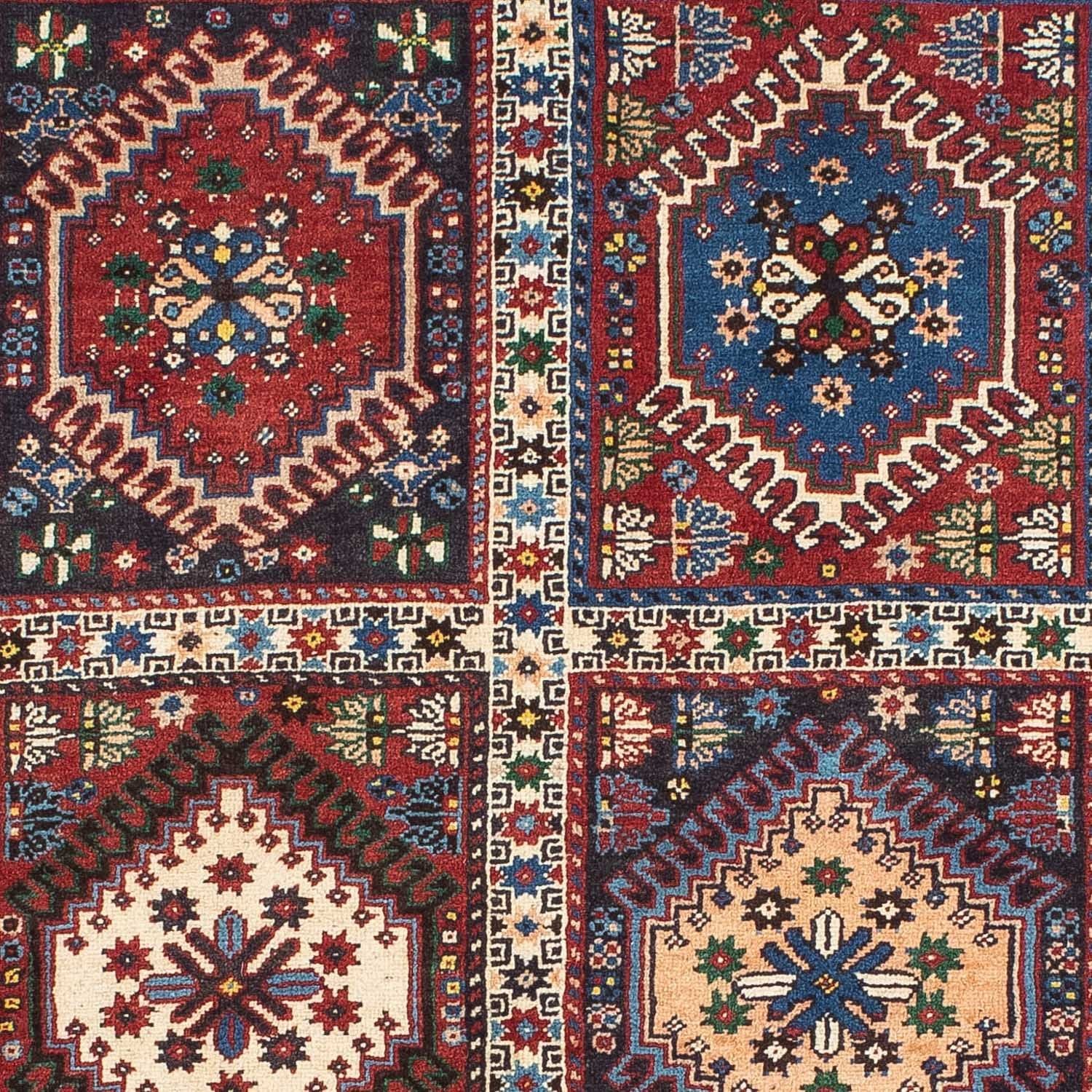 Tapis persan - Nomadic - 150 x 101 cm - multicolore