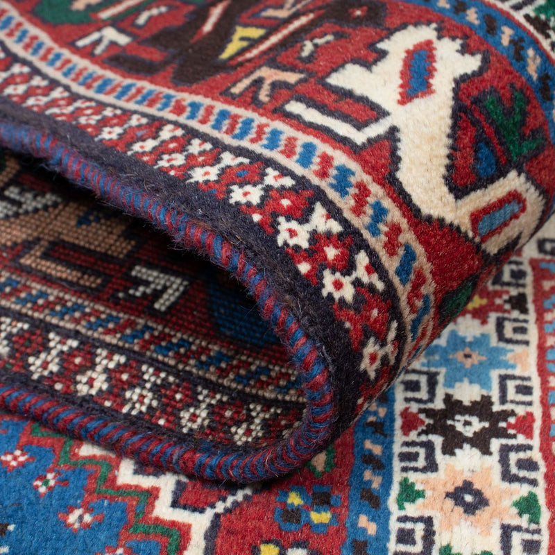 Tapis persan - Nomadic - 150 x 101 cm - multicolore