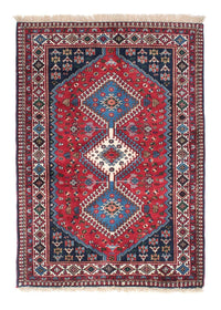 Tapis persan - Nomadic - 143 x 102 cm - rouge