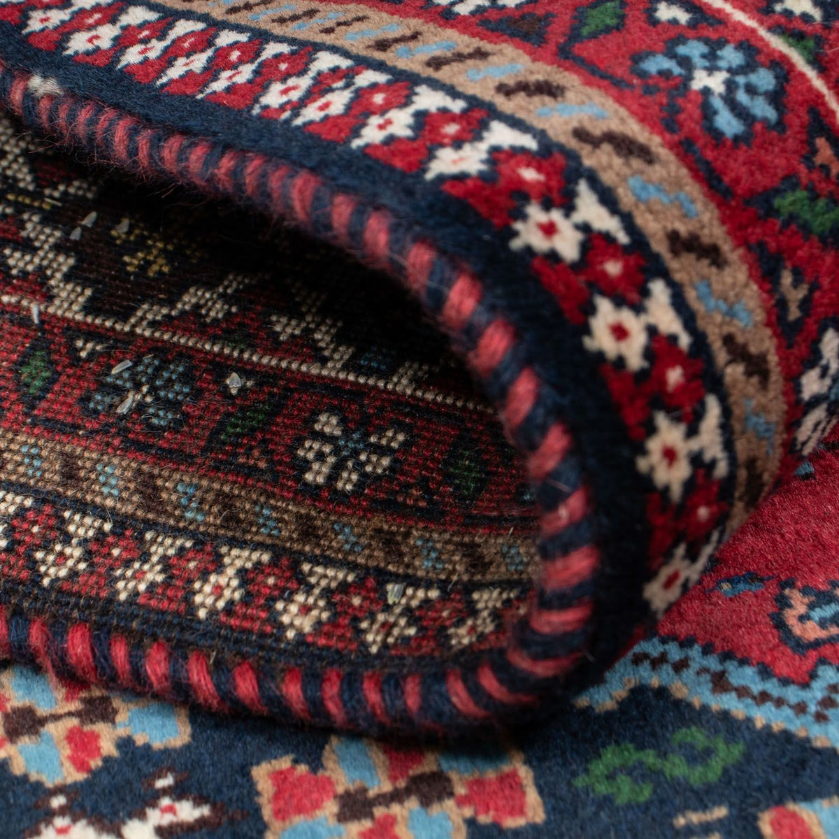 Tapis persan - Nomadic - 143 x 102 cm - rouge