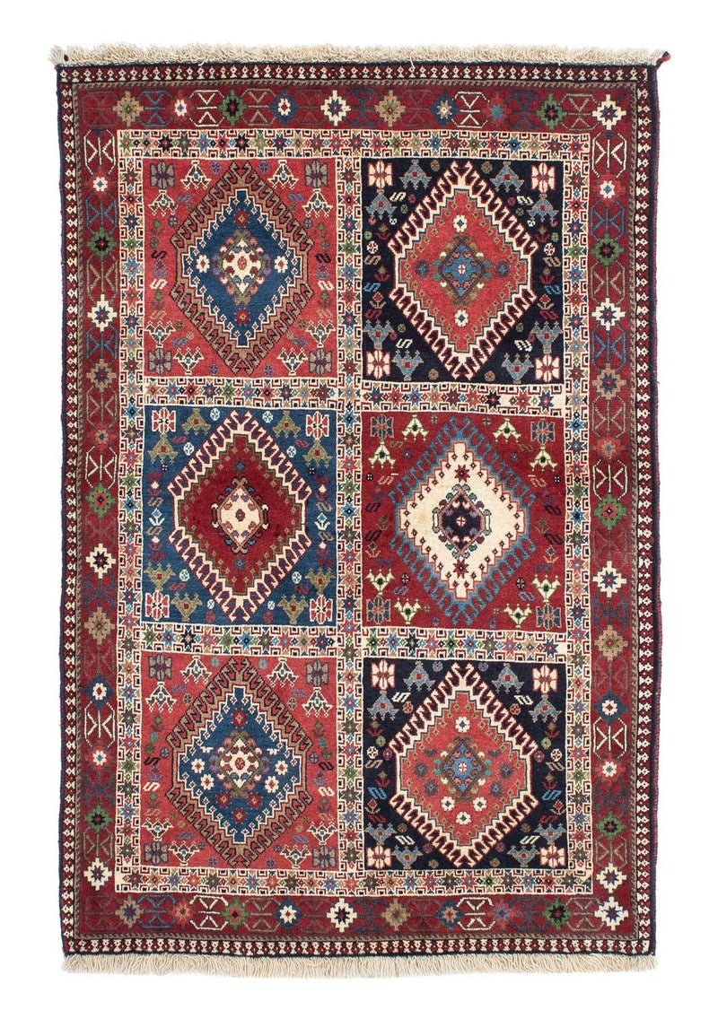 Tapis persan - Nomadic - 148 x 100 cm - rouge