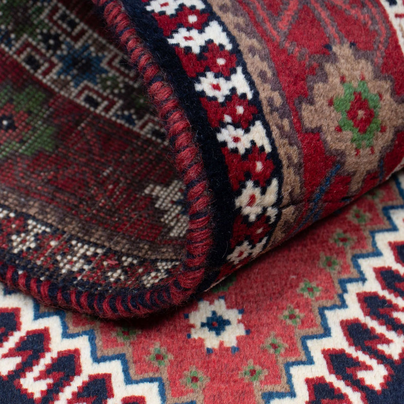 Tapis persan - Nomadic - 148 x 100 cm - rouge