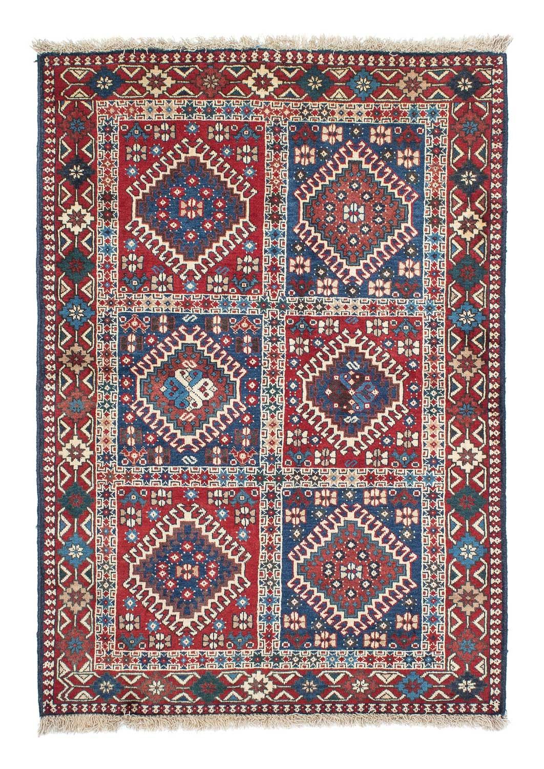 Tapis persan - Nomadic - 144 x 99 cm - bleu
