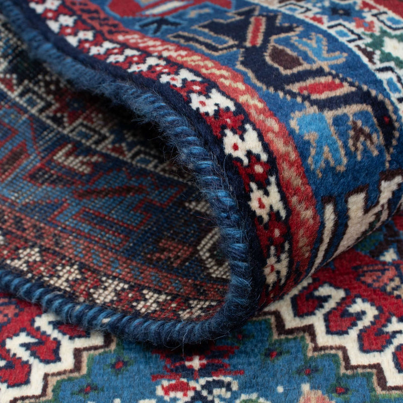 Tapis persan - Nomadic - 143 x 100 cm - bleu