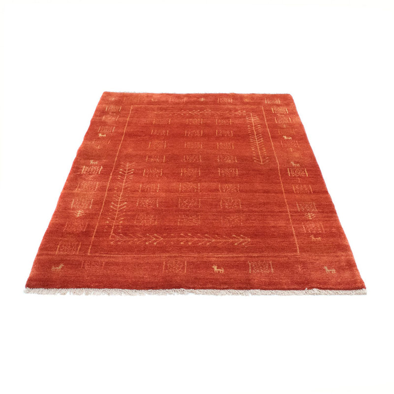 Tapis Gabbeh - Persan - 183 x 119 cm - rouge