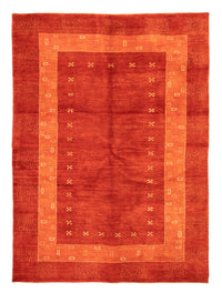 Tapis Gabbeh - Persan - 231 x 170 cm - rouge