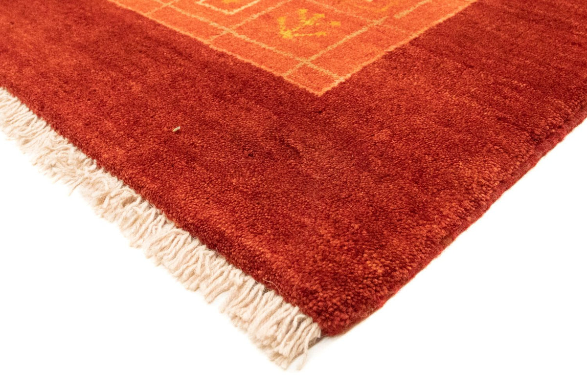Tapis Gabbeh - Persan - 231 x 170 cm - rouge