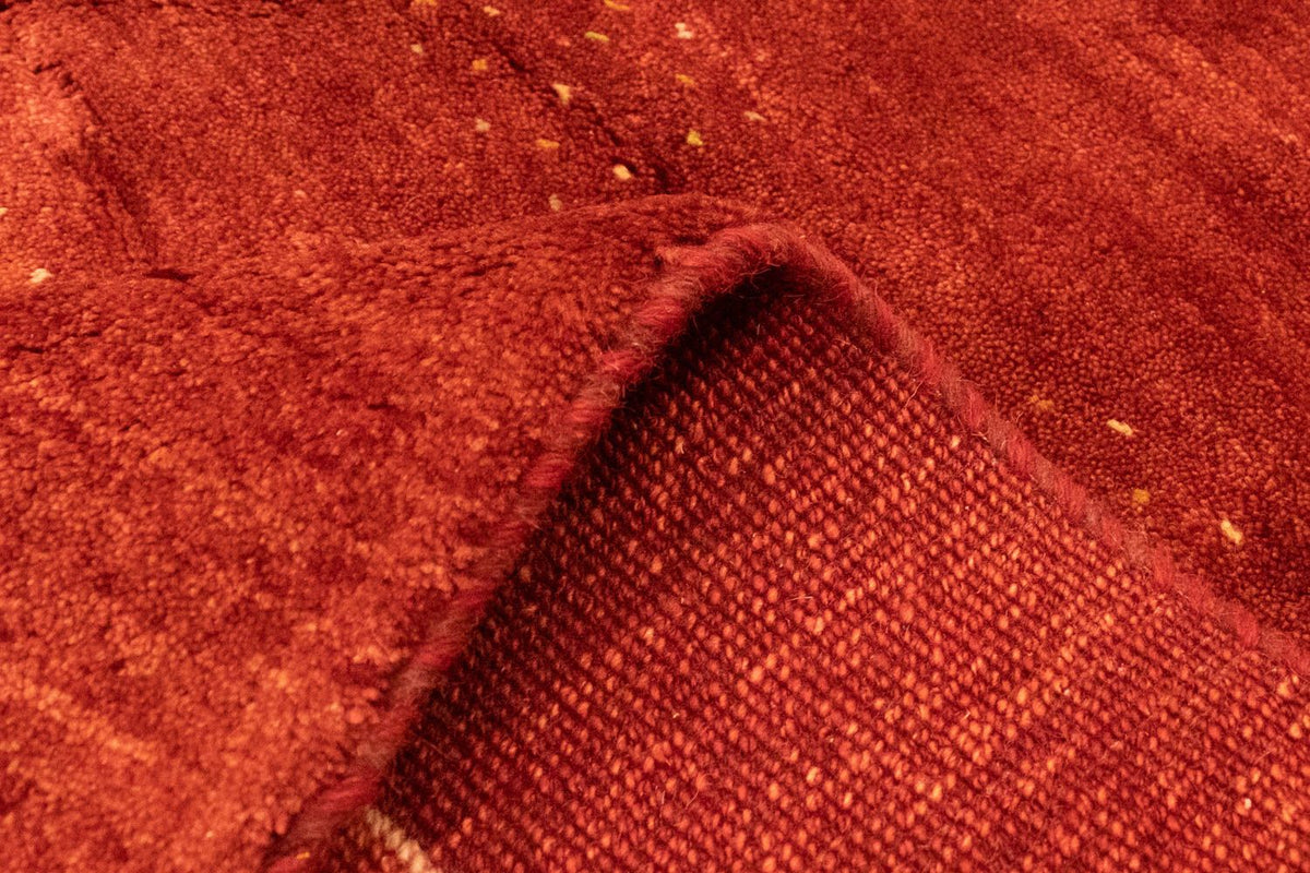 Tapis Gabbeh - Persan - 231 x 170 cm - rouge