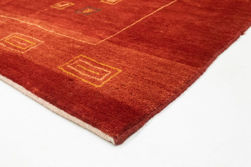 Tapis Gabbeh - Persan - 190 x 163 cm - rouge