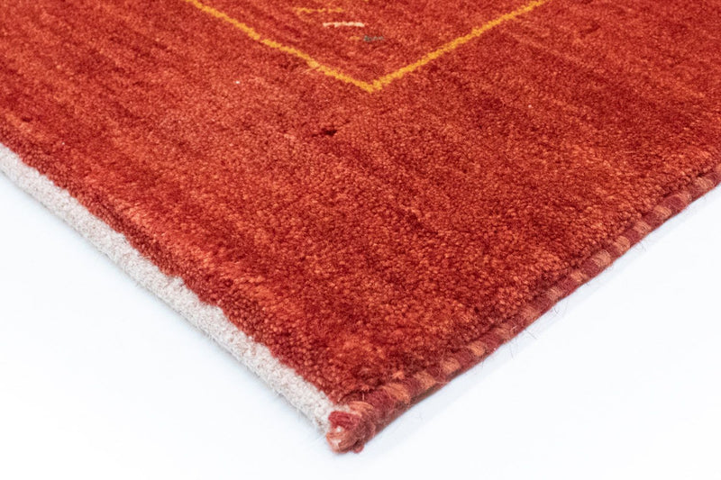Tapis Gabbeh - Persan - 180 x 124 cm - rouge