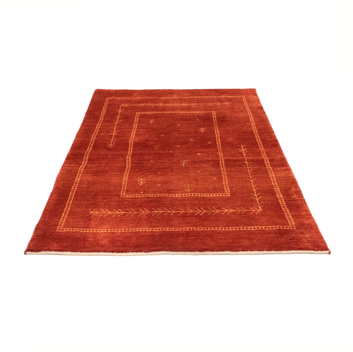 Tapis Gabbeh - Persan - 178 x 123 cm - rouge