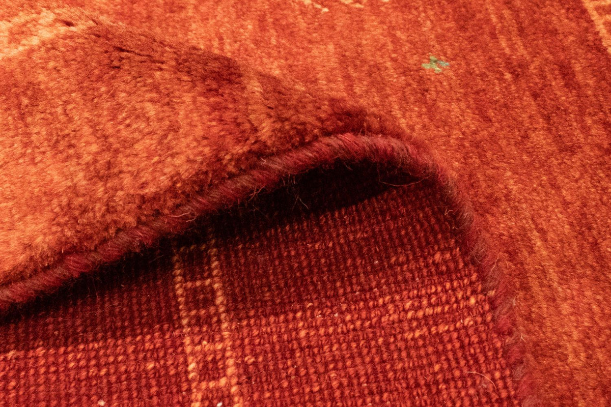 Tapis Gabbeh - Persan - 178 x 123 cm - rouge