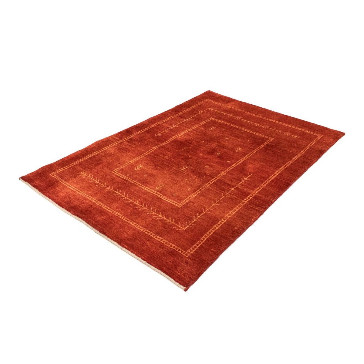 Tapis Gabbeh - Persan - 178 x 123 cm - rouge
