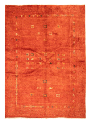 Tapis Gabbeh - Persan - 235 x 172 cm - rouge
