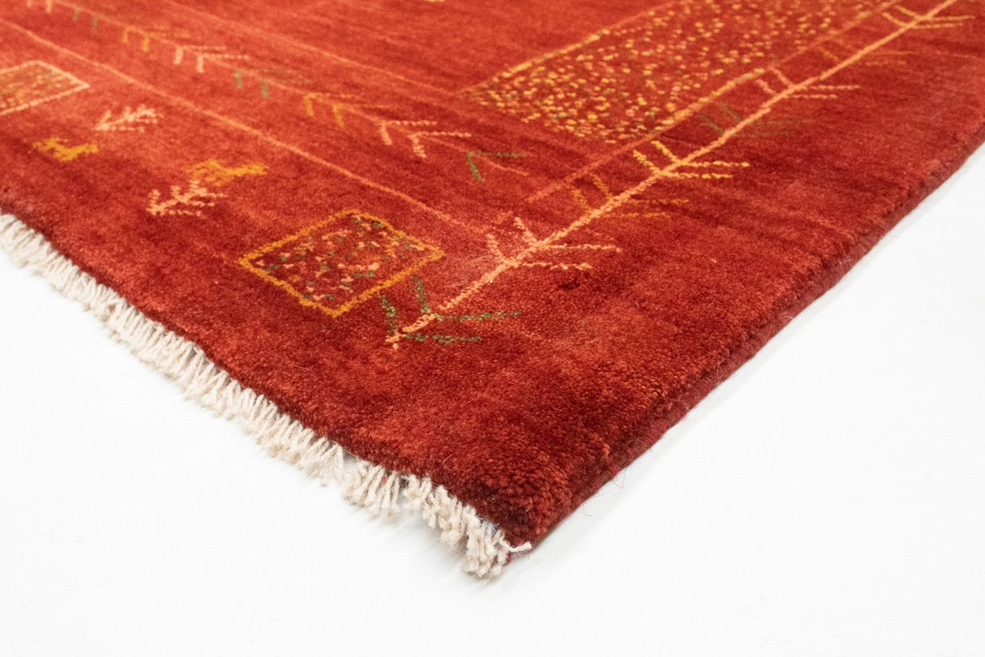 Tapis Gabbeh persan Tapis 195x156cm - Perserteppich Wollteppich