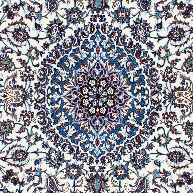 Tapis persan - Nain - Premium - 215 x 128 cm - beige