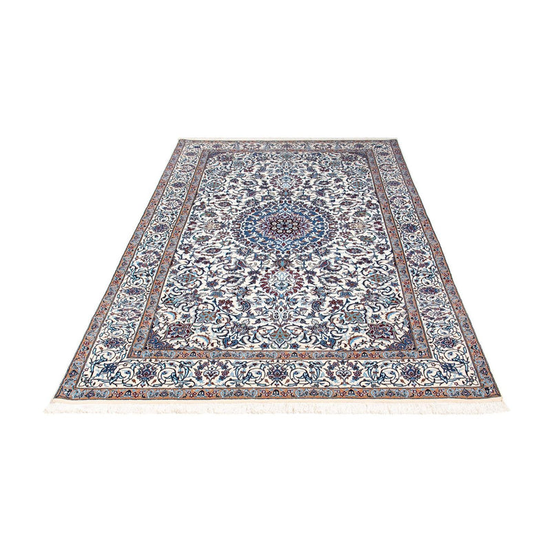 Tapis persan - Nain - Premium - 215 x 128 cm - beige
