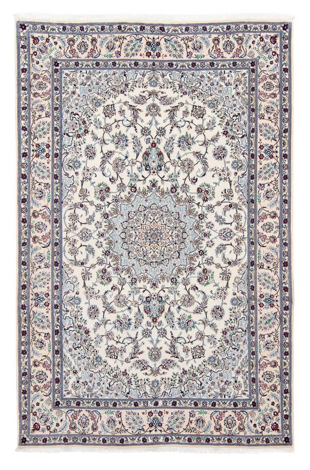Tapis persan - Nain - Royal - 288 x 200 cm - beige