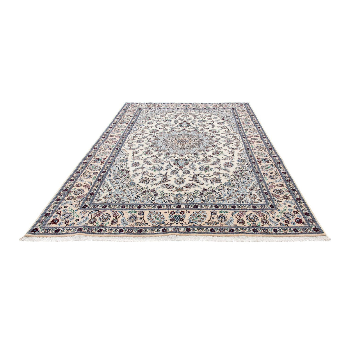 Tapis persan - Nain - Royal - 288 x 200 cm - beige