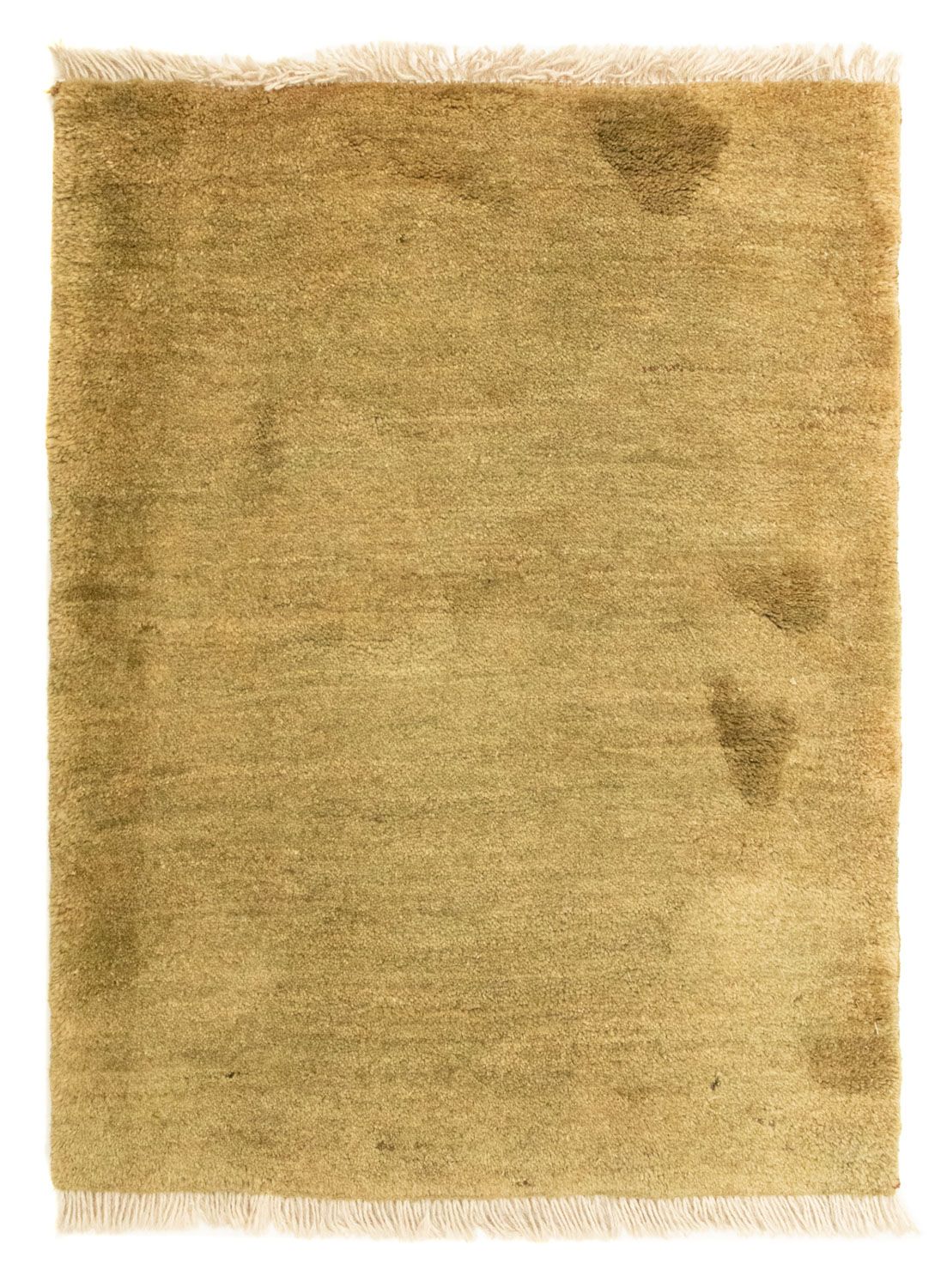 Tapis Gabbeh - Persan - 89 x 68 cm - or