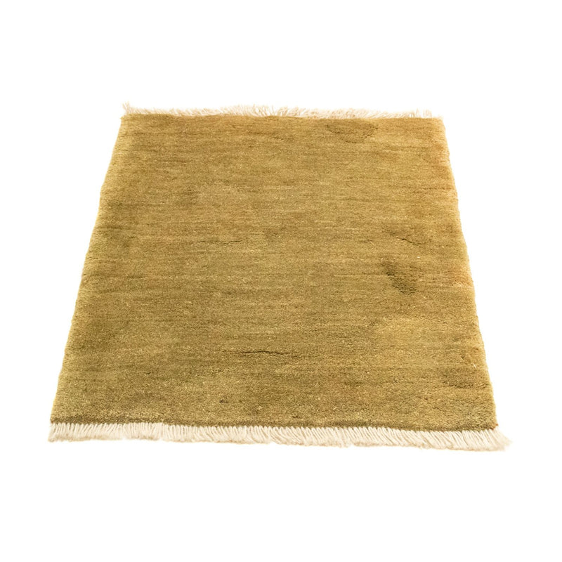 Tapis Gabbeh - Persan - 89 x 68 cm - or