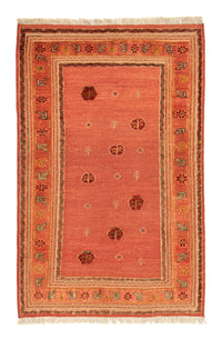 Tapis Gabbeh - Persan - 176 x 115 cm - orange