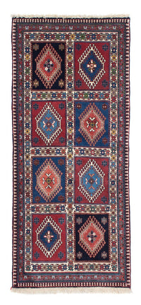 Tapis persan - Nomadic - 191 x 82 cm - bleu