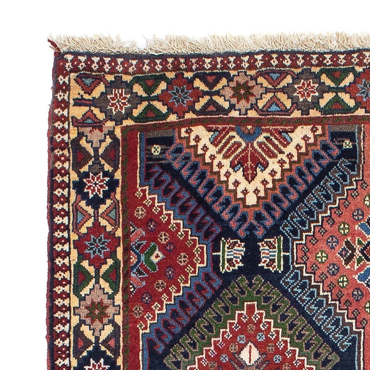 Tapis persan - Nomadic - 144 x 103 cm - bleu