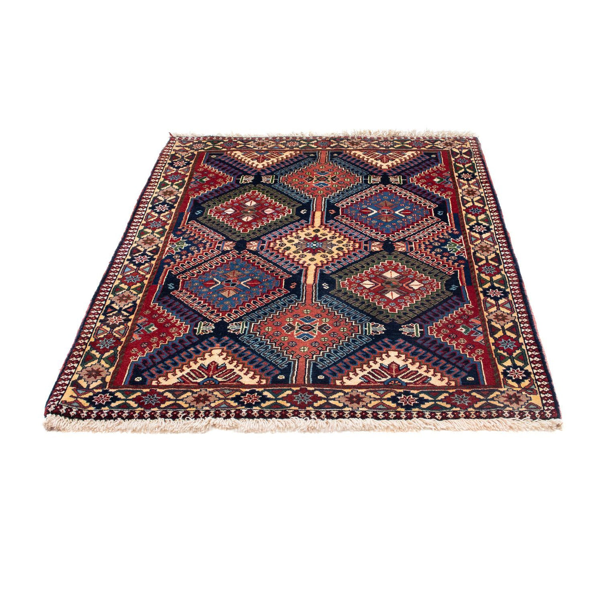 Tapis persan - Nomadic - 144 x 103 cm - bleu