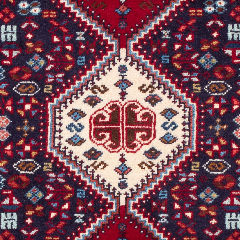 Tapis persan - Nomadic - 121 x 76 cm - bleu foncé