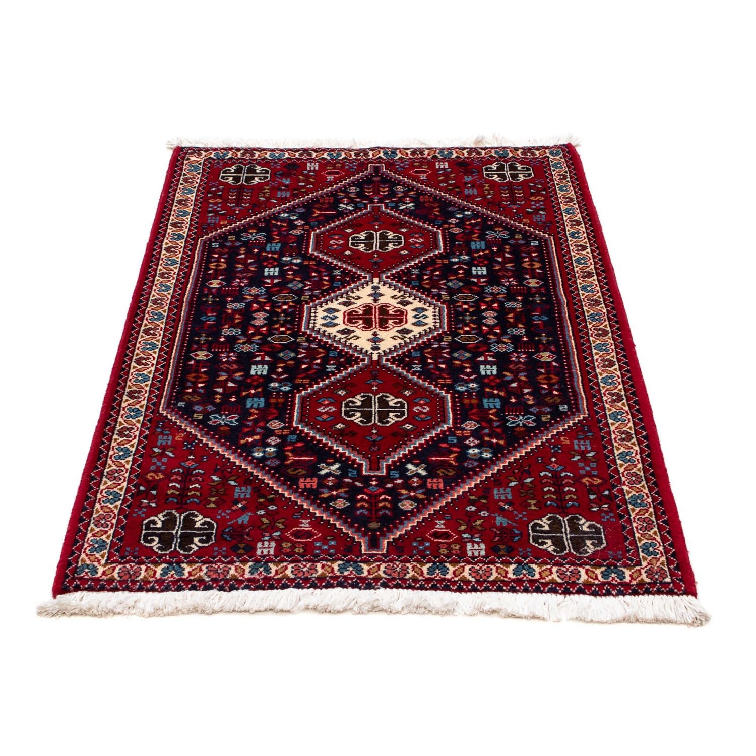Tapis persan - Nomadic - 121 x 76 cm - bleu foncé