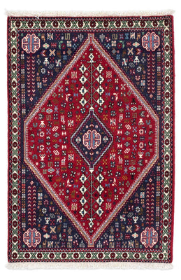 Tapis persan - Nomadic - 124 x 77 cm - rouge foncé