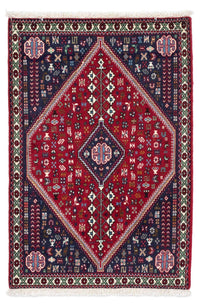 Tapis persan - Nomadic - 124 x 77 cm - rouge foncé