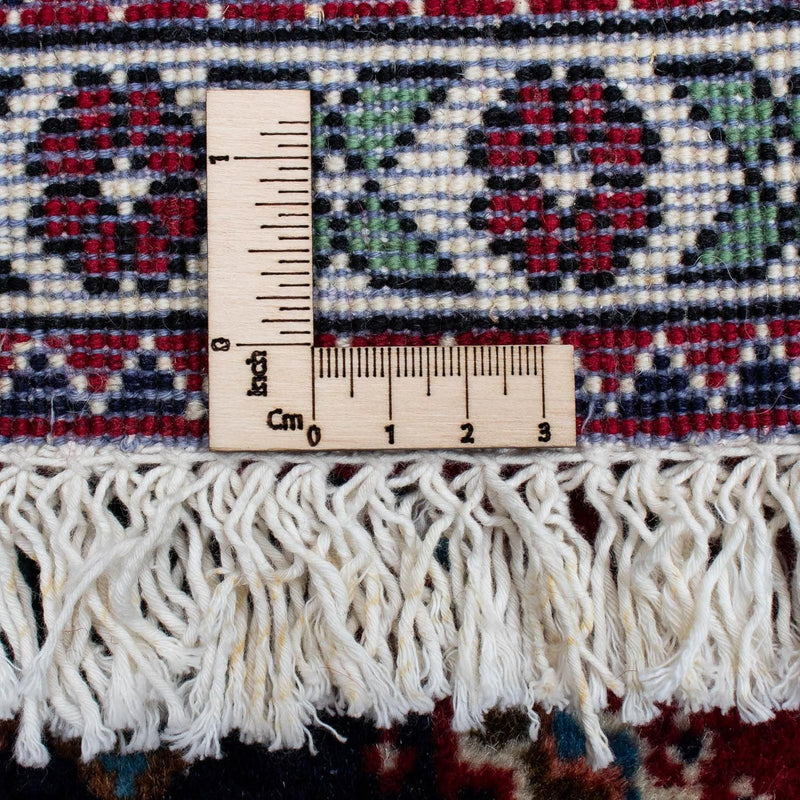 Tapis persan - Nomadic - 124 x 77 cm - rouge foncé