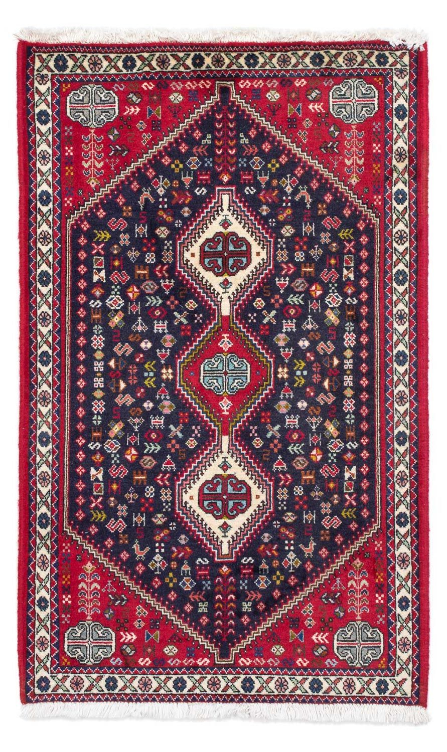 Tapis persan - Nomadic - 128 x 76 cm - bleu foncé