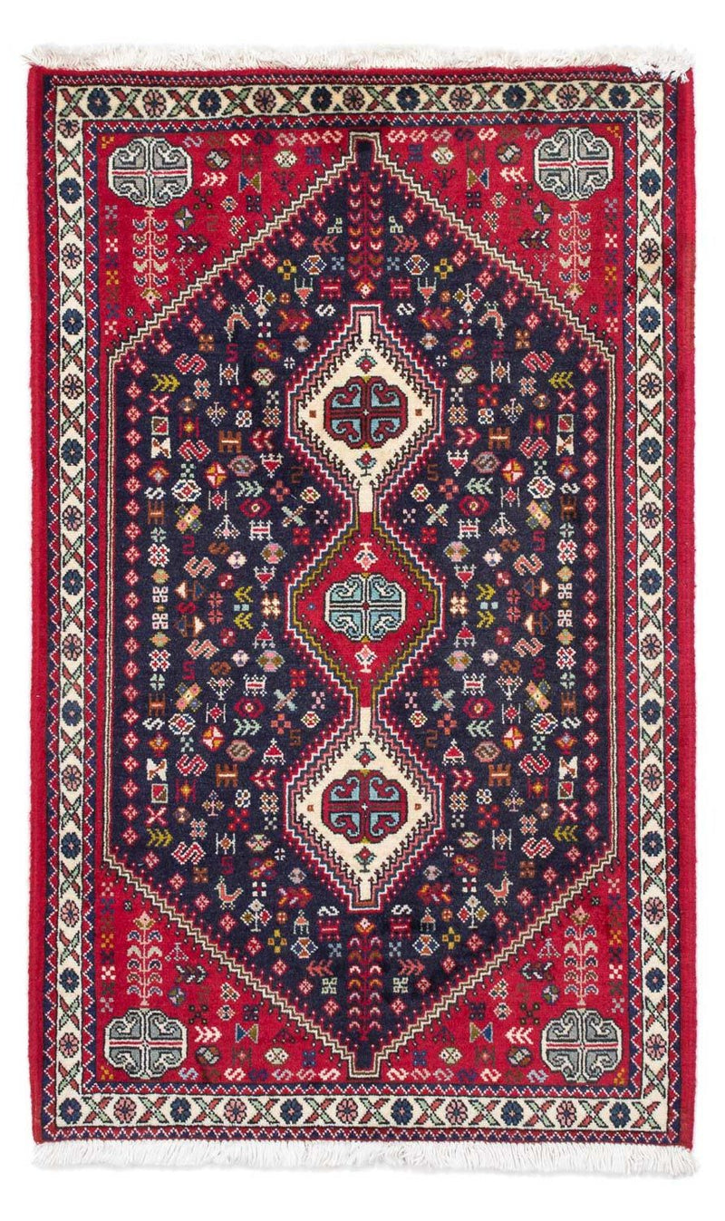 Tapis persan - Nomadic - 128 x 76 cm - bleu foncé