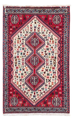 Tapis persan - Nomadic - 116 x 72 cm - rouge clair