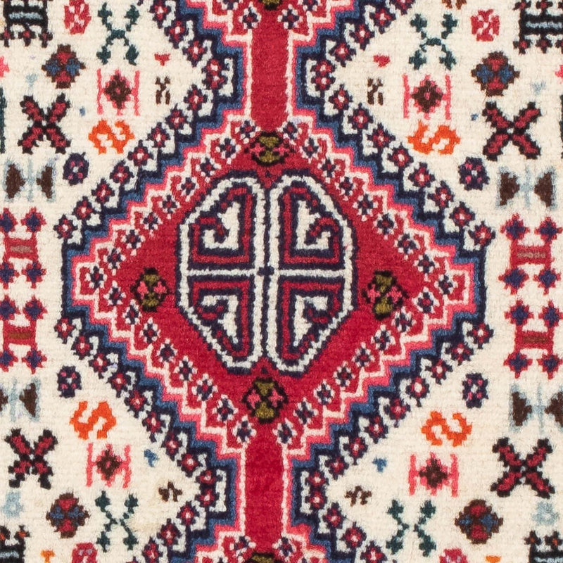 Tapis persan - Nomadic - 116 x 72 cm - rouge clair