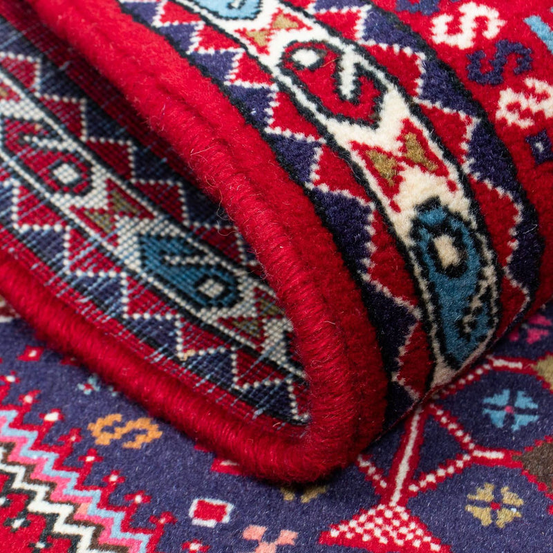 Tapis persan - Nomadic - 122 x 75 cm - bleu foncé