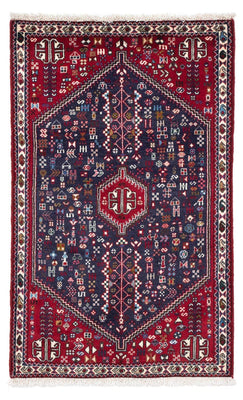 Tapis persan - Nomadic - 129 x 78 cm - bleu foncé