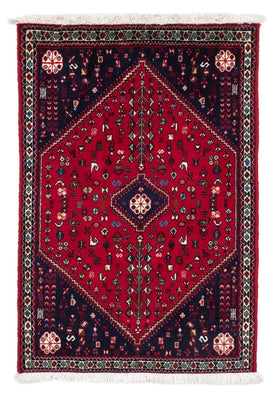 Tapis persan - Nomadic - 128 x 79 cm - rouge foncé