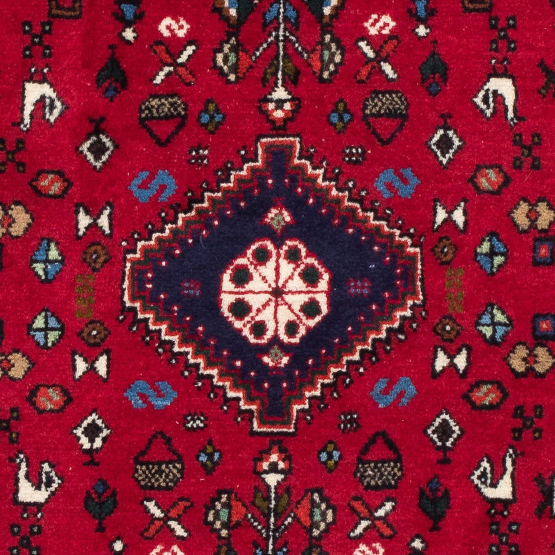 Tapis persan - Nomadic - 128 x 79 cm - rouge foncé